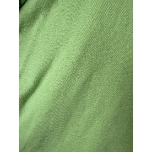 Quacker Factory Scattered Beads Green Tunic Top Plus Size XXL Leaves Tee Shirt - Picture 7 of 7